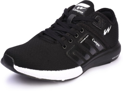 

Campus BATTLE Running Shoes For Men(Black, White, Blk-wht