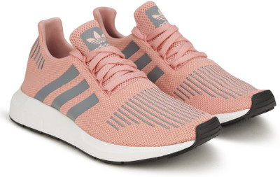 

ADIDAS ORIGINALS SWIFT RUN W Sneakers For Women(Grey, Pink, Trapnk/grethr/crywht