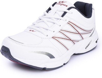 

Campus STROKE Running Shoes For Men(White, Grey, Wht-dgry-rst