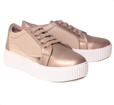 Klaur Melbourne Sneakers For Women(Gold