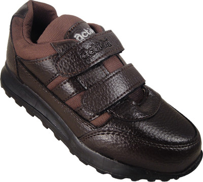 

Action Boys & Girls Velcro Oxford Shoes(Brown