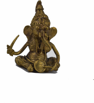 

NAKSHASUTRA Decorative Showpiece - 4 cm(Alloy, Gold)