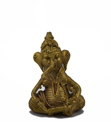 

NAKSHASUTRA Decorative Showpiece - 4 cm(Alloy, Gold)