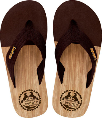 

Levitate Flip Flops, Wood dark brown