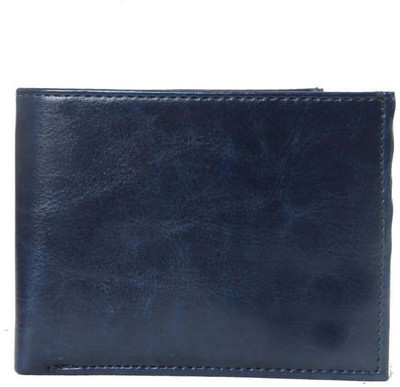 Macberry Boys Blue Artificial Leather Wallet(3 Card Slots)