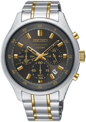Seiko SKS591P1 Seiko SKS591P1 Two Tone Chronograph Bracelet Watch Watch  - For Men   Watches  (Seiko)