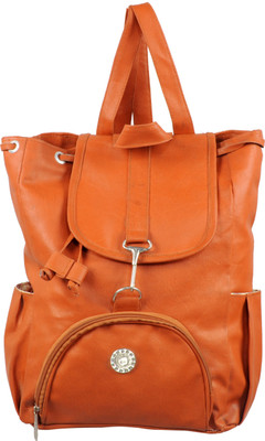 

TIP TOP FASHION C-12 10 L Backpack(Tan), Mustard