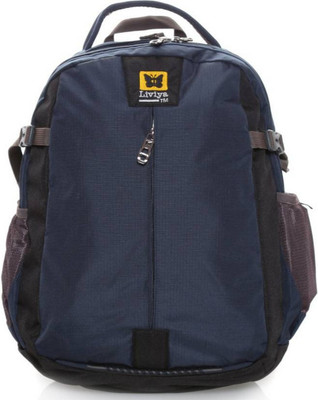 

Liviya LP-124 32 L Laptop Backpack(Blue, Black), Black;blue