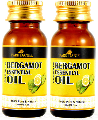 

Park Daniel Pure and Natural Bergamot Essential oil Combo pack of 2 Bottles of 30 ml(60 ml) Hair Oil(60 ml)