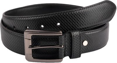 

Baluchi Men Formal Black Genuine Leather Belt