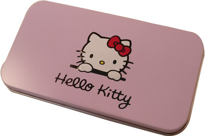 

GlobalityCo Hello Kitty Makeup Brush Set 7Pc Makeup Mini Brush Kit - Eye/Lips/Face Makeup Brush With a Storage Box(Pack of 7)