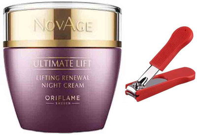 

Oriflame Sweden novage ultimate lift overnight lifting and contouring cream combo kit(Set of 2)