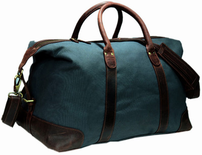 

Zakara (Expandable) Grey Canvas Travel Duffel Bag(Grey)
