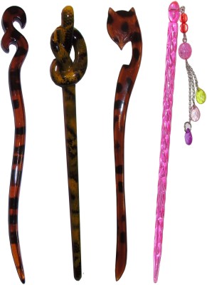 

Bellazaara combo of juda sticks Bun Stick(Multicolor)