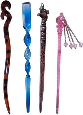 

Bellazaara combo of juda sticks Bun Stick(Multicolor)