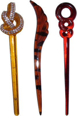 

Bellazaara combo of juda sticks Bun Stick(Multicolor)