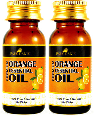

Park Daniel Pure and Natural Orange Essential oil Combo pack of 2 Bottles of 30 ml(60 ml) Hair Oil(60 ml)