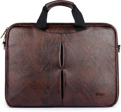 

The Clownfish 14 inch Laptop Messenger Bag(Brown)