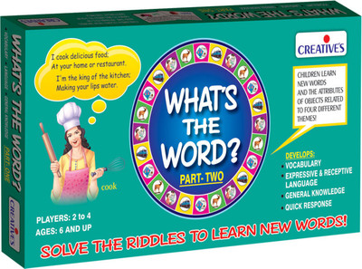 

Creatives What's The Word Part-two(Multicolor)