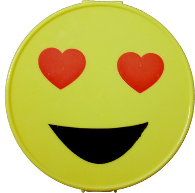 

Shoppernation Fancy Smiley Design Kids Lunch Box 3 1 Containers Lunch Box(300 ml), Multicolor