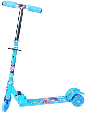 

Goyal Traders 3 Wheel Led Tyre Folding Scooter(Blue)