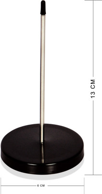 

silvi SL-BF75 Silvi Desk Straight Rod Paper Holder Spike Stick Bill Fork (Pack of 3) Paper Label(Silver)