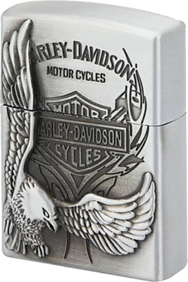 NIBBO Lighter with bare metal Silver Color Cigarette Lighter Pocket Lighter(Silver)