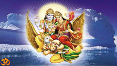 

Aabhaas Vishnu Wall Poster Fine Art Print(12 inch X 18 inch, Rolled)