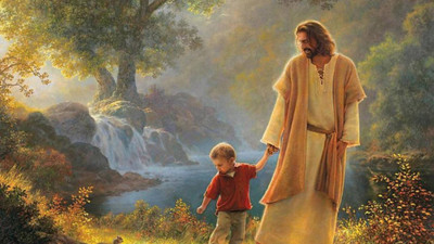 

Aabhaas Jesus Christ Wall Poster Fine Art Print(12 inch X 18 inch, Rolled)
