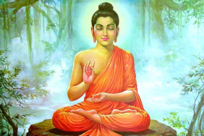 

Aabhaas Buddha Wall Poster Fine Art Print(12 inch X 18 inch, Rolled)