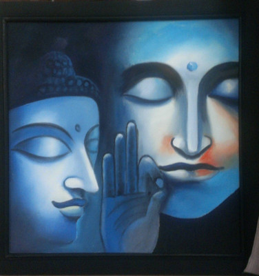 

Aabhaas Buddha Wall Poster Fine Art Print(12 inch X 18 inch, Rolled)