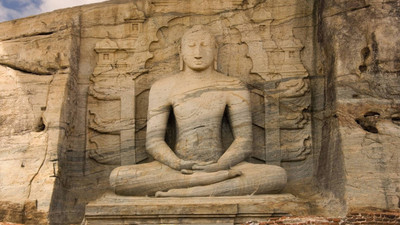

Aabhaas Buddha Wall Poster Fine Art Print(12 inch X 18 inch, Rolled)