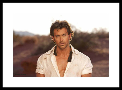 

Aabhaas Hrithik Roshan Wall Poster Fine Art Print(12 inch X 18 inch, Rolled)