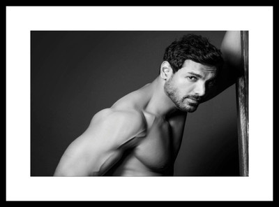 

Aabhaas John Abraham Wall Poster Fine Art Print(12 inch X 18 inch, Rolled)