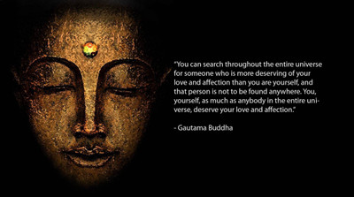 Aabhaas Buddha Wall Poster Fine Art Print(12 inch X 18 inch, Rolled)