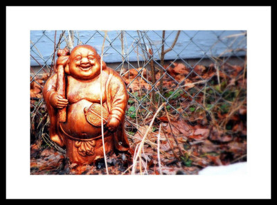 

Aabhaas Buddha Wall Poster Fine Art Print(12 inch X 18 inch, Rolled)