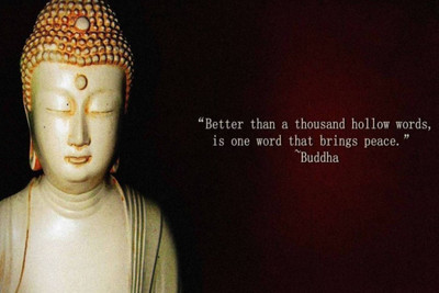 

Aabhaas Buddha Wall Poster Fine Art Print(12 inch X 18 inch, Rolled)