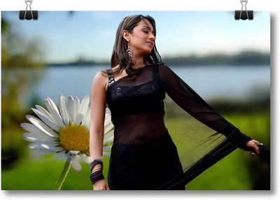 

Aabhaas Trisha Krishnan Wall Poster Fine Art Print(12 inch X 18 inch, Rolled)