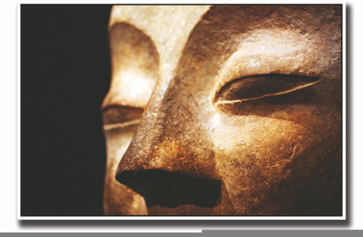 

Aabhaas Buddha Wall Poster Fine Art Print(12 inch X 18 inch, Rolled)