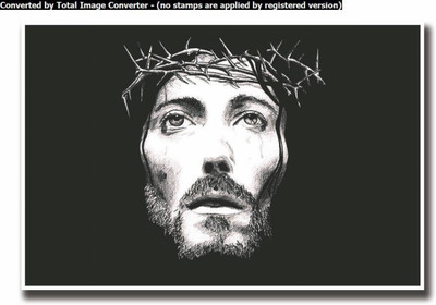 

Aabhaas Jesus Christ Wall Poster Fine Art Print(12 inch X 18 inch, Rolled)