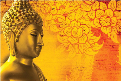 

Aabhaas Buddha Wall Poster Fine Art Print(12 inch X 18 inch, Rolled)