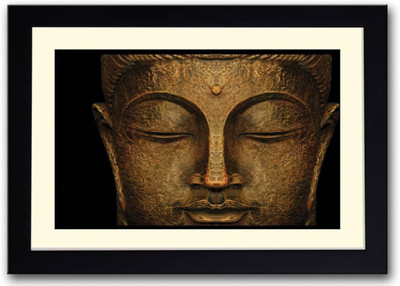 

Aabhaas Buddha Wall Poster Fine Art Print(12 inch X 18 inch, Rolled)