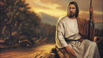 

Aabhaas Jesus Christ Wall Poster Fine Art Print(12 inch X 18 inch, Rolled)