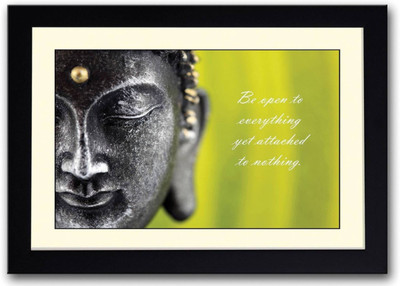 

Aabhaas Buddha Wall Poster Fine Art Print(12 inch X 18 inch, Rolled)