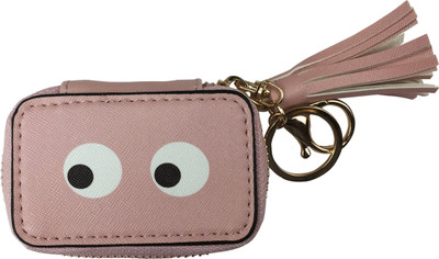 

Bag of Small Things Coin Bag Purse Wallet Cartoon Animated Eyes Light Pink Coin Purse(Pink)