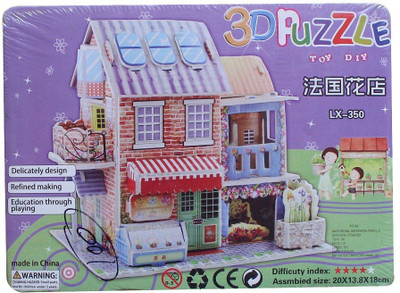 

Toyswala DIY Toy House Building 3D Puzzle(350 Pieces)