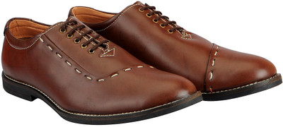 

FAUSTO Trendy Derby For Men(Brown