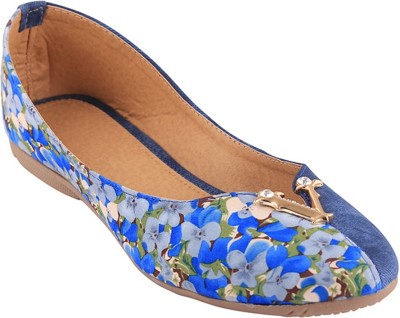 

Go India Store Bellies For Women(Blue