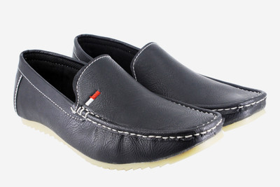 

LeatherKraft Loafers For Men(Black