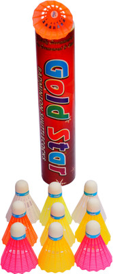 

SST GOLDSTAR Plastic Shuttle - Multicolor(Medium, 77, Pack of 1)